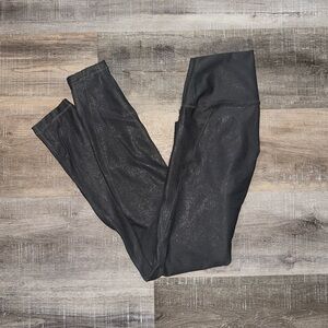 Mono B Metallic Gray Leggings